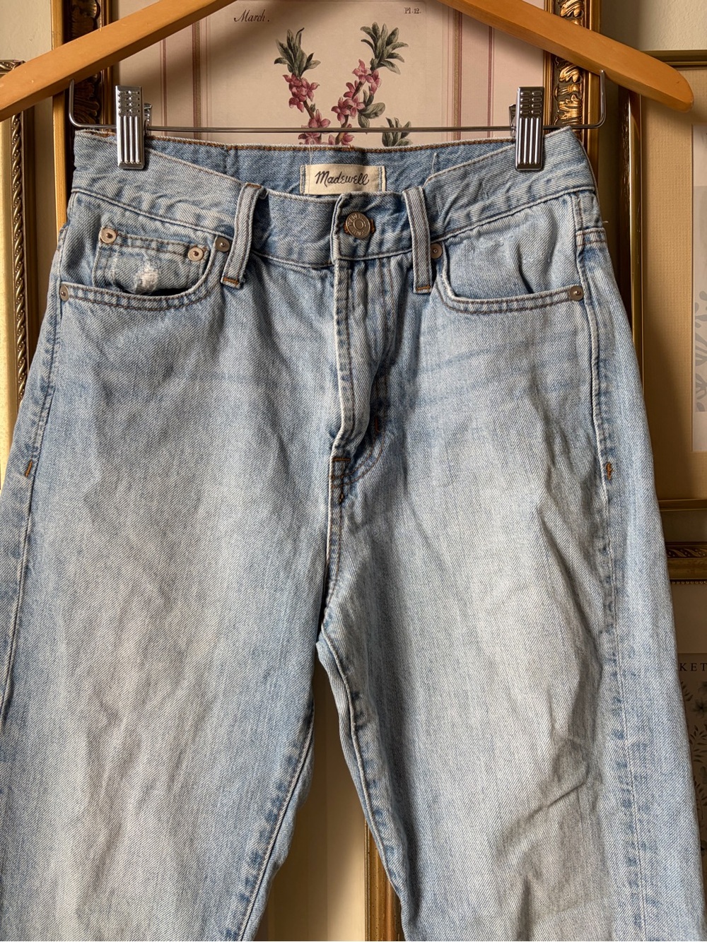 Madewell The Perfect Vintage Jean in Fitzgerald Wash 25 - Picture 5 of 11
